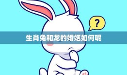 生肖兔和龙的婚姻如何呢(两个截然不同的性格如何融合)