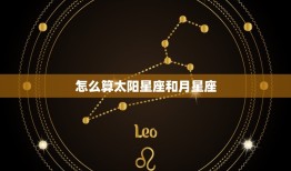 怎么算太阳星座和月星座(简单易懂的星座计算方法)