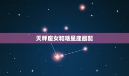 天秤座女和啥星座最配(匹配的星座组合)