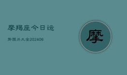 摩羯座今日运势图片大全(20240613)