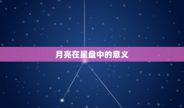 怎么看月亮落入第几宫(掌握星盘介绍方法)