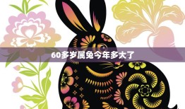 60多岁属兔今年多大了(如何保持健康长寿)