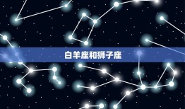 白羊座和什么座是绝配(星座配对大介绍)