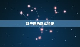 双子座到底是什么样的人(介绍双子座的性格特点)