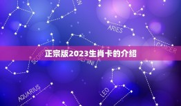 正宗版2023生肖卡(预售开启抢先收藏)