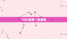 1982年狗一生爱情(浪漫与坚守回顾狗年出生人的爱情历程)