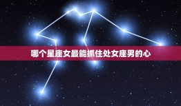 处女座什么星座女(介绍哪个星座女最能抓住处女座男心)