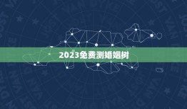 2023免费测婚姻树(解读你的婚姻命运)