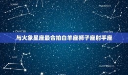 射手座女生最配的星座(介绍与哪些星座最合拍)