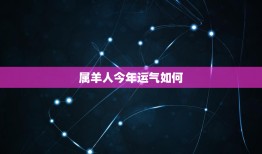 属羊人今年运气如何：事业顺风顺水，爱情波澜起伏