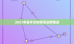 2023金牛女桃花运(爱情运势大介绍)