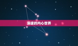 女性天蝎座是什么性格(深邃、独立、敏锐的星座女子)