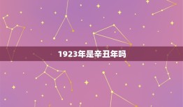 1923年是辛丑年吗(介绍辛丑年历法介绍1923年的神秘面纱)