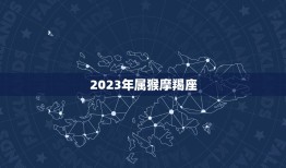 2023年属猴摩羯座(未来三年运势展望)