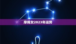 摩羯女2023年运势(事业顺遂财运亨通)