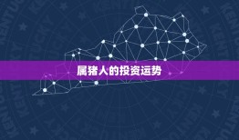 2023年属猪的财运(猪年大展宏图财运亨通)