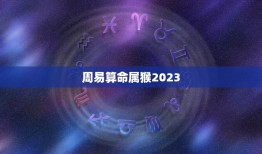 周易算命属猴2023(猴年运势如何)