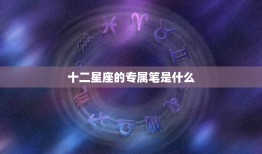 十二星座的专属笔是什么(探寻星座与笔的奇妙匹配)