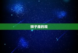 狮子座抠门是不够爱吗(介绍狮子座的观与爱情观)