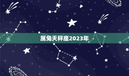 属兔天秤座2023年(星象分析爱情、事业、财运大介绍)