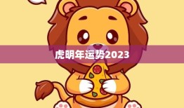 虎明年运势2023(好坏难料需谨慎规划)