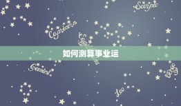 免费测2023事业运(提示你未来的职场发展)