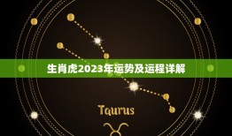 生肖虎2023年运势及运程详解(2023年生肖虎运势分析)