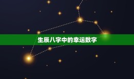 生辰八字测算幸运数字(介绍你的命运数字)