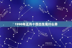 1990年正月十四出生是什么命(介绍你的命运特点)