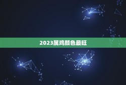 2023属鸡颜色最旺(让你知道属鸡人士最适合的颜色)