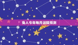 兔人今年每月运程预测(2023年兔人运势详解)