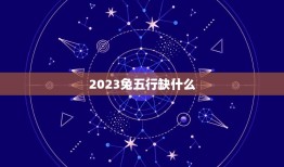 2023兔五行缺什么(探寻兔年五行不足之处)