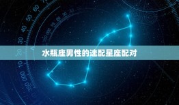 水瓶座男速配星座配对(组合大介绍)