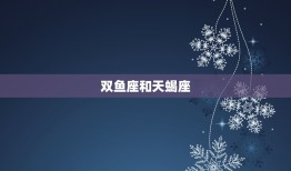 双鱼座和什么座最般配(星座配对大介绍)