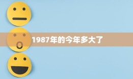 1987年的今年多大了(回顾1987年探究今年的年龄)