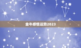 金牛感情运势2023(爱情稳定婚姻升温)