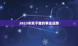 双子2023座全年运势(机遇与挑战并存)