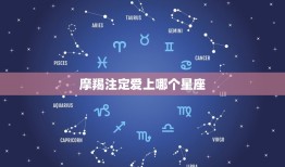 摩羯注定爱上哪个星座(星座配对大介绍)