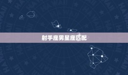 射手座男喜欢什么星座(星座匹配大介绍)