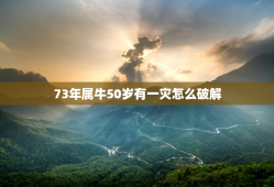 73年属牛50岁有一灾怎么破解？（实用技巧分享）