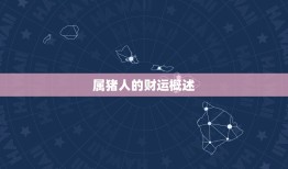 2023年属猪的财运(猪年大展宏图财运亨通)