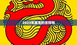 2023年属龙的吉祥物(龙猫亮相成为新年最受欢迎的形象)