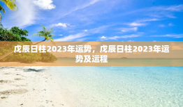 戊辰日柱2023年运势，戊辰日柱2023年运势及运程