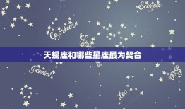 天蝎座和什么最配星座(星座组合介绍)