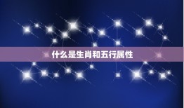 五行属相表和年份查询(快速了解你的生肖和五行属性)