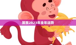 属猴2023年全年运势(猴年大吉财运亨通)