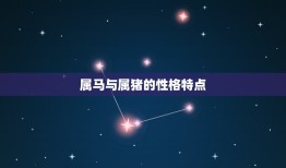 属马与属猪的婚姻合吗(星座专家介绍)