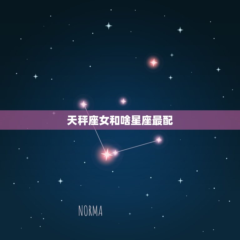 天秤座女和啥星座最配