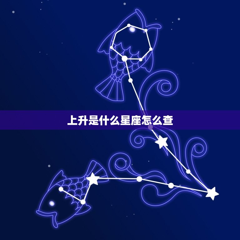 上升是什么星座怎么查