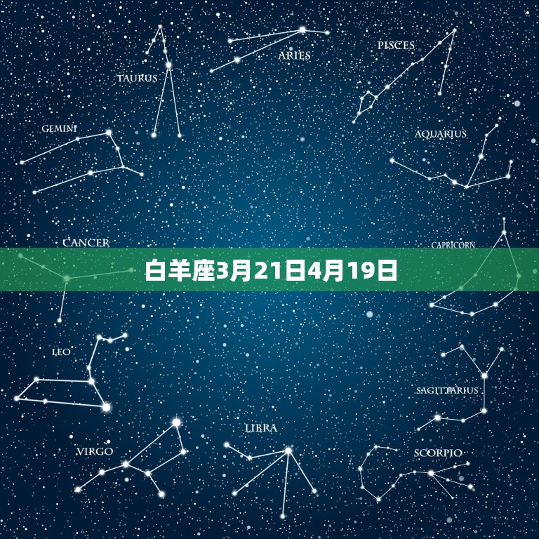 白羊座3月21日4月19日